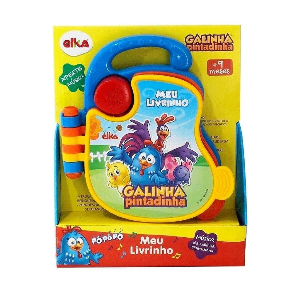 Meu Livrinho Galinha Pintadinha Elka Ref:940 9 M+
