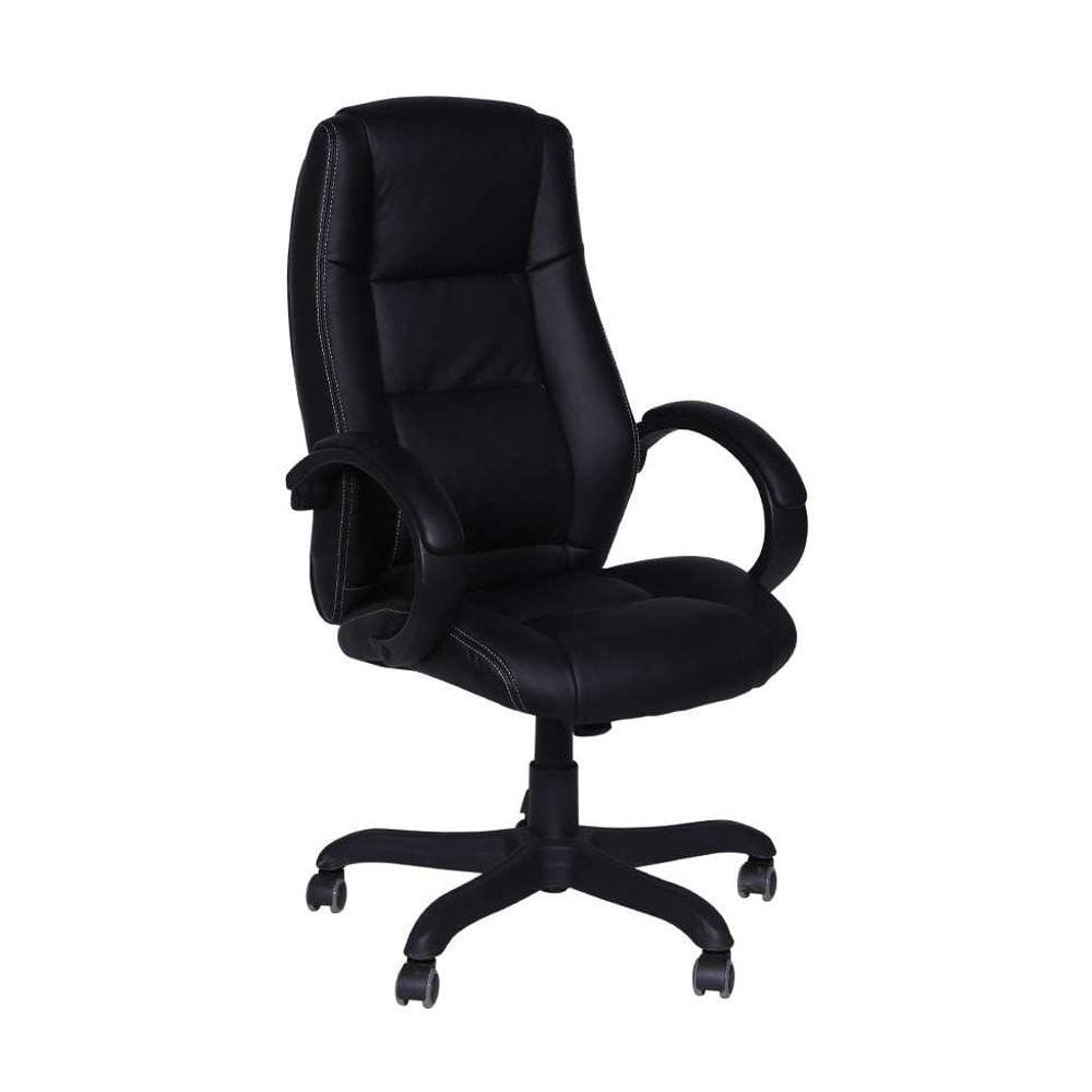 cadeira de escritório diretor giratória oslo ii preta
