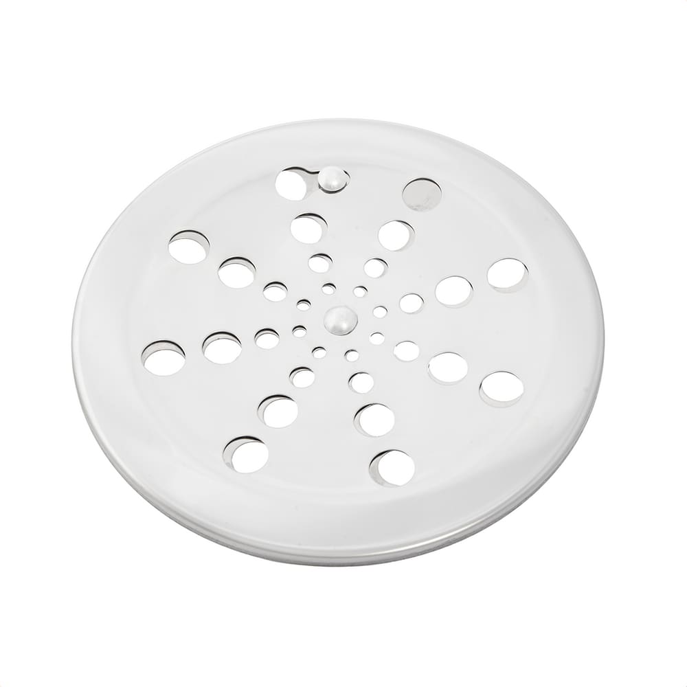 Grelha Redonda Abre E Fecha De Inox Para Banheiro 15cm