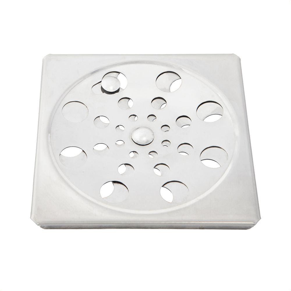 Grelha Abre E Fecha De Inox Para Banheiro Quadrado 10x10cm