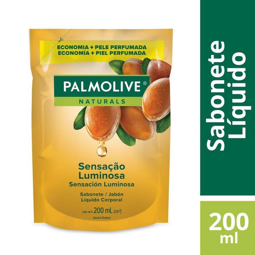 Sabonete Líquido Palmolive Naturals Sensação Luminosa Refil 200ml