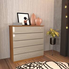 Cômoda 5 Gavetas MDF Premium Tcil