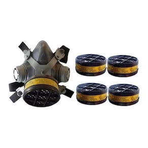 Máscara Pintura Carvão Ativado + 4 Filtros Vo Ga Mastt