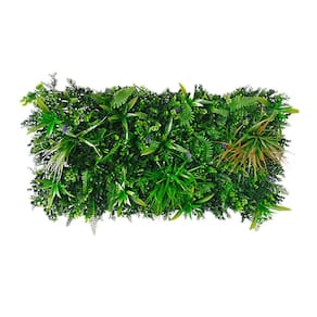 Jardim Vertical Artificial Flores Tropical 50x100cm Just Home Collection