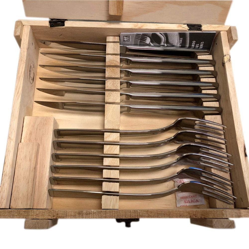 Conjunto de Facas Zwilling para carnes especiais 12 pçs 6+6