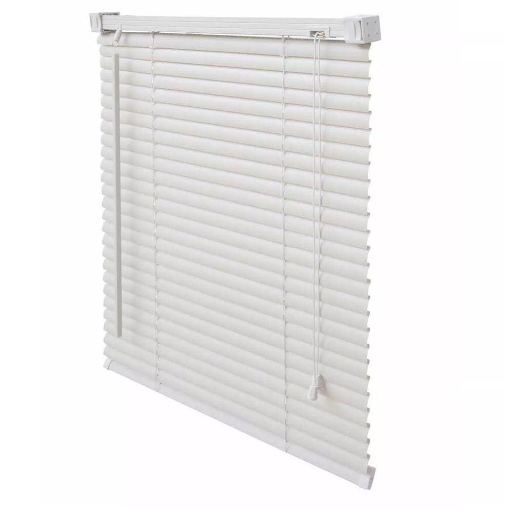 Persiana Horizontal PVC Branca 80 (L) x 220 (A) Cortina Completa C/ Kit de instalação 0,80 x 2,20
