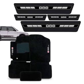 Tapete Carpete Bordado + Soleira Fiat Uno Way 2011 a 2013