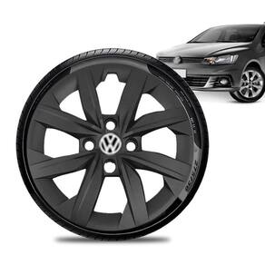 Calota Vw Volkswagwn Gol G7 Aro 14 Preta Fosca