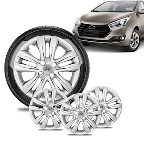 Jogo 4 Calota Hyundai HB20 Aro 15 Prata Escolha o Carro