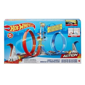 Pista Hot Wheels Loop & Launch Desafio da Altura - Mattel GRW39