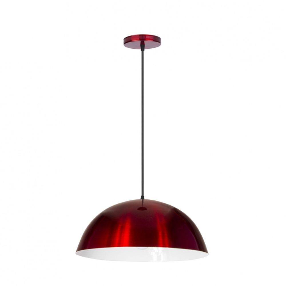 Pendente Aluminio Pretoria Cereja Kin Light