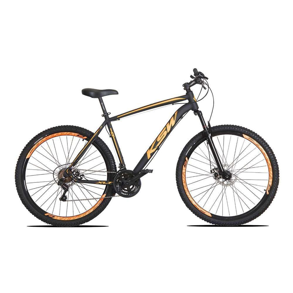 Bicicleta MTB Aro 29 KSW XLT 21v Freio a Disco