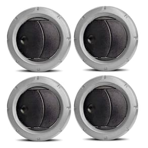 Kit 4 Difusor Saída Ar Painel Renault Sandero 2007 08 09 10