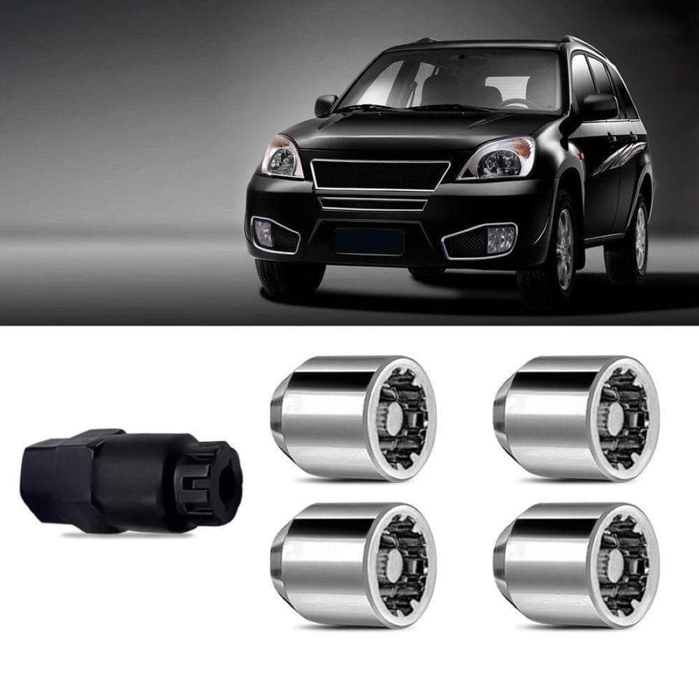 Porca Antifurto Roubo Roda Chery Tiggo