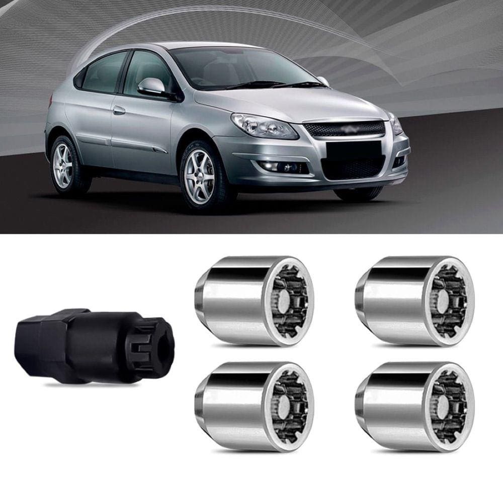Porca Antifurto Roubo Roda Chery Cielo