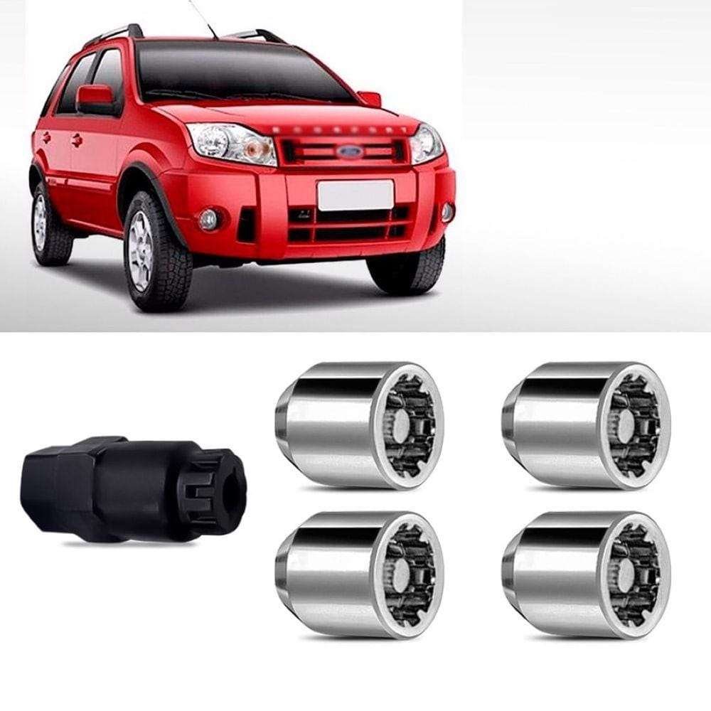 Porca Antifurto Roubo Roda Ford EcoSport 2003 a 2012