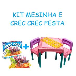 Mesa c/ Letras do Alfabeto + 4 Jogos Inteligencia Infantil - Art