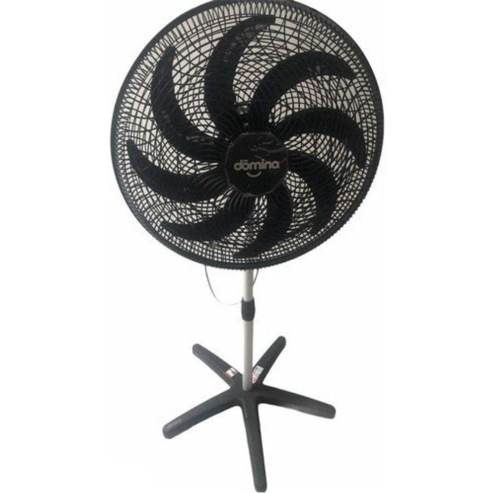 Ventilador De Coluna Dômina Octopus Preto 60cm 8 Pás 127v