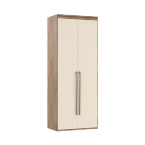 Módulo 700 mm 2 Portas com Gavetas Belmax Carvalho/Off White