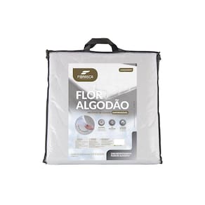 Protetor de Colchão com Elástico Impermeável Casal 140x190 cm Fibrasca