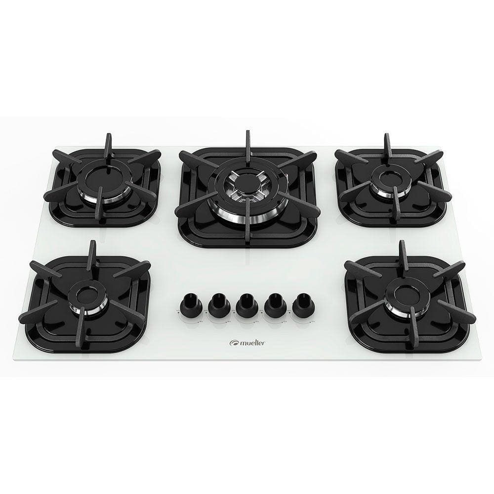 Cooktop 5 Bocas Tripla Chama a Gás Mueller G4