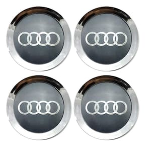 Jogo 4 Calota Centro Roda Scorro S172 S181 Audi A8 Cromo