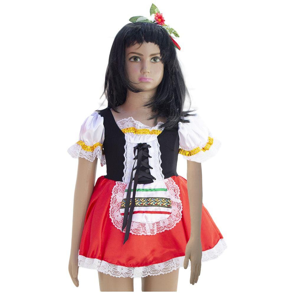 Fantasia Portuguesa Infantil com TIara