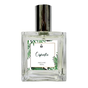Perfume Masculino Cipreste 100ml - Com Óleo Essencial Natural