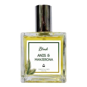 Perfume Anis & Manjerona 100ml Masculino - Blend de Óleo Essencial Natural + Perfume de presente