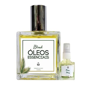 Perfume Alfazema & Almíscar Oriental 100ml Masculino - Blend de Óleo Essencial Natural + Perfume de presente