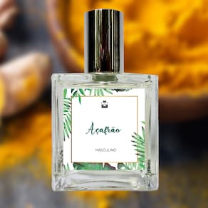 Perfume Masculino Açafrão 100ml 100ml - Com Óleo Essencial Natural