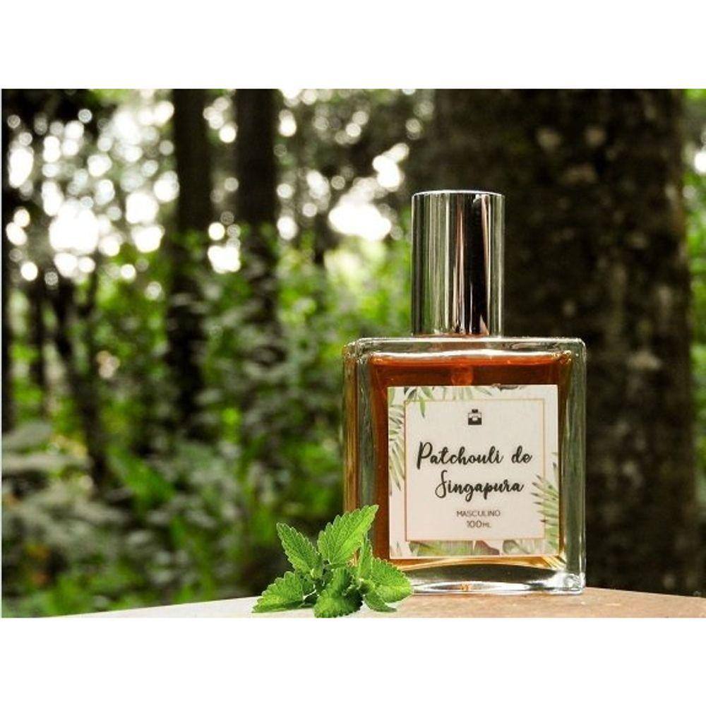 Perfume Masculino Patchouli Imperial Singapura 100ml - Com Óleo Essencial Natural