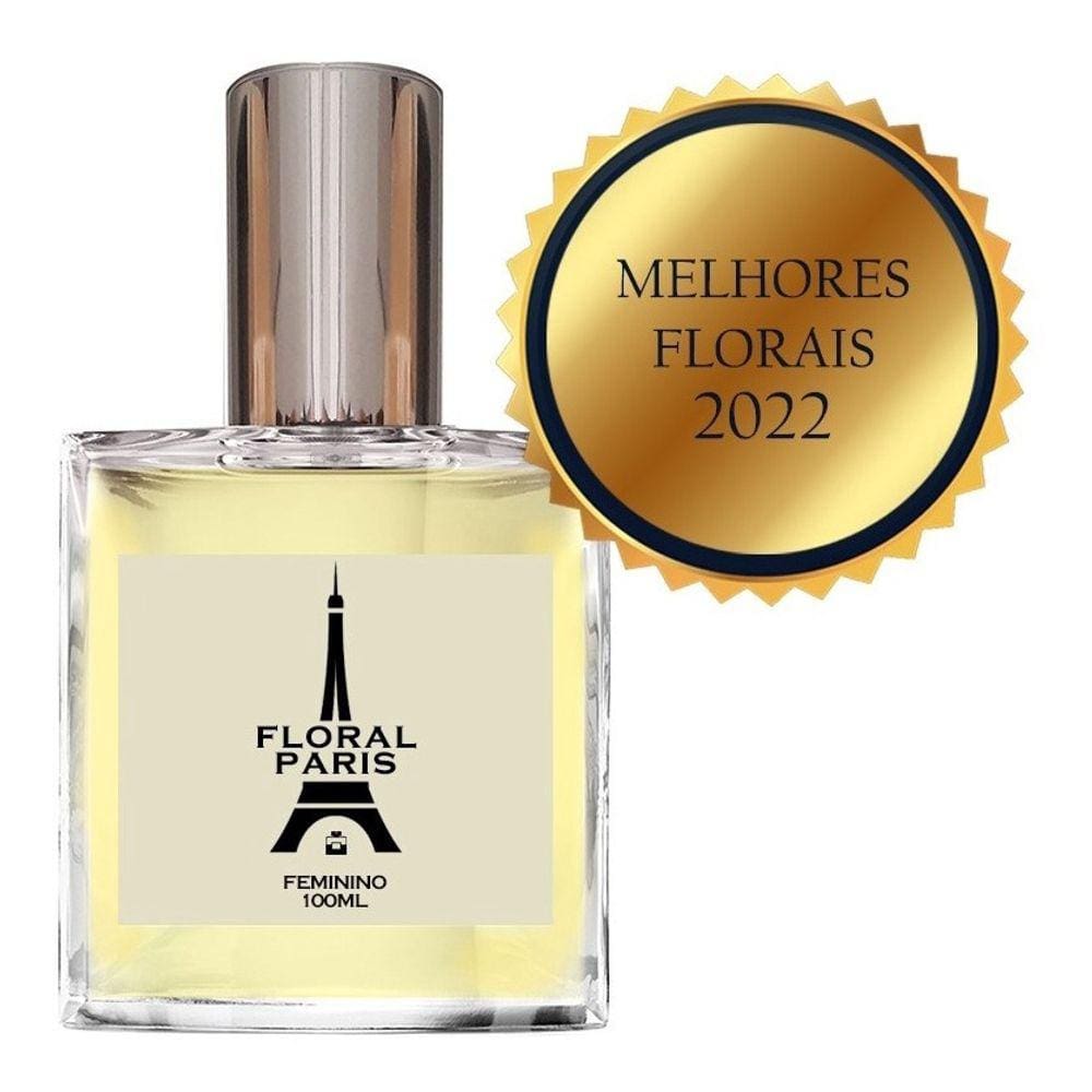 Perfume Floral Paris 100ml - Feminino Floral Fresco Luxo