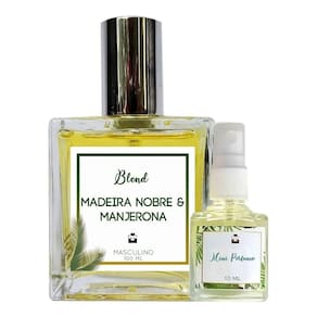 Perfume Madeira Nobre & Manjerona 100ml Masculino + Presente