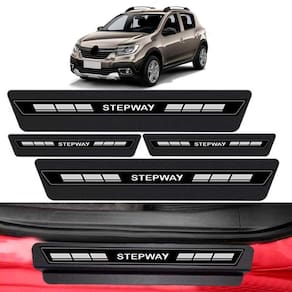 Kit Soleira Porta Top Premium Renault Stepway Todos anos