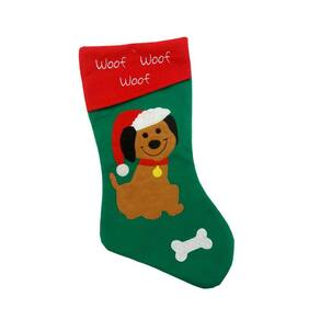 Meia Bota Natal Pet Cachorro Gorrinho 46cm - Yangzi