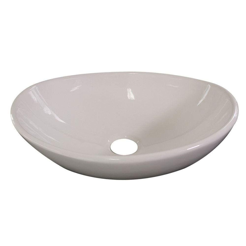 Cuba para Banheiro em Louça 32x41cm Bali Cozimax Branco