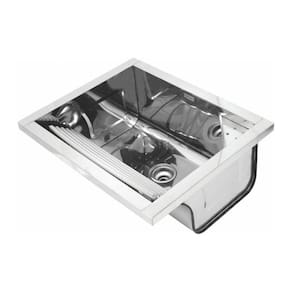 Tanque de Sobrepor Docol Reto 017051CH 63x51 Inox Alto Brilho