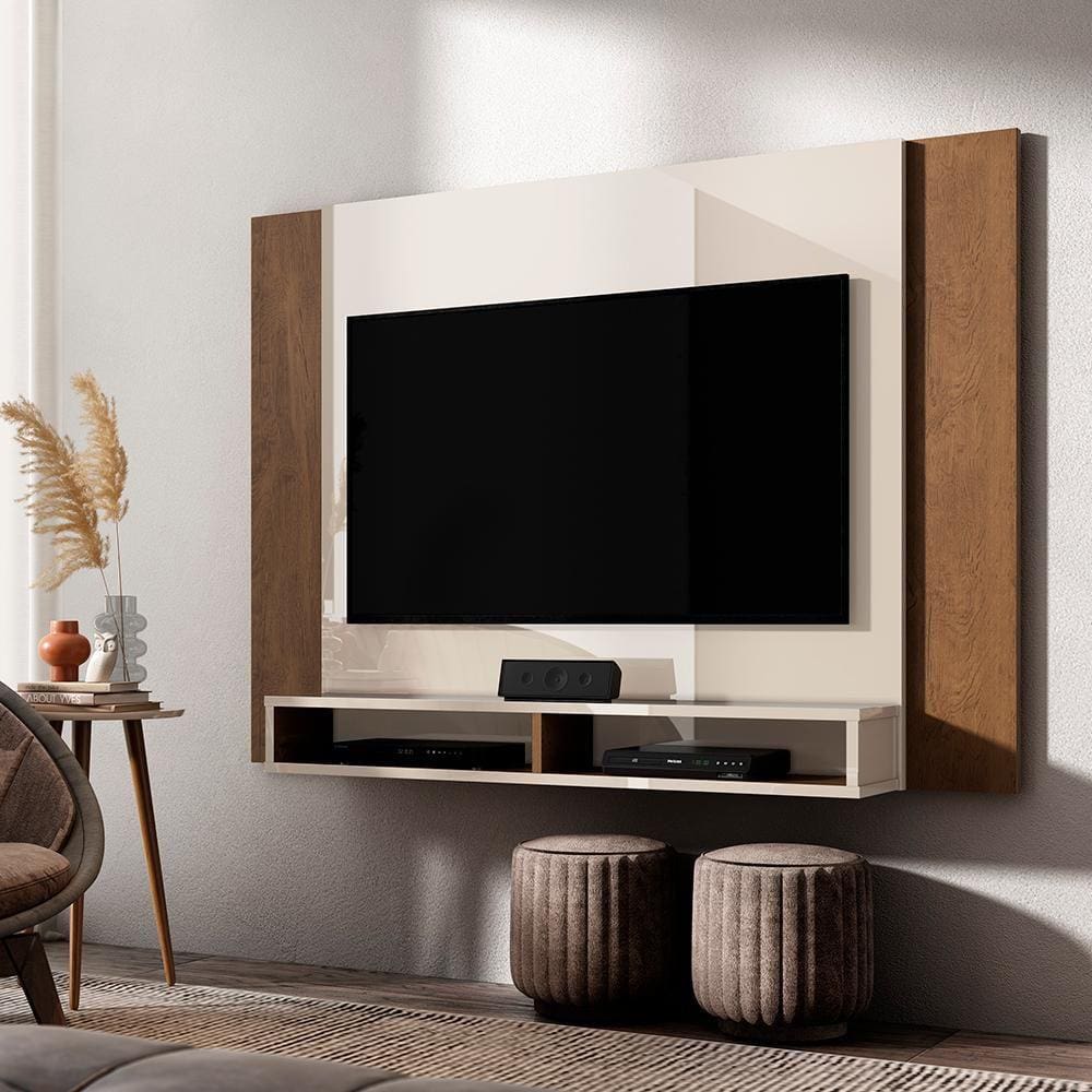 Painel Tokyo Para Tv Até 43 Polegadas Com 02 Nichos