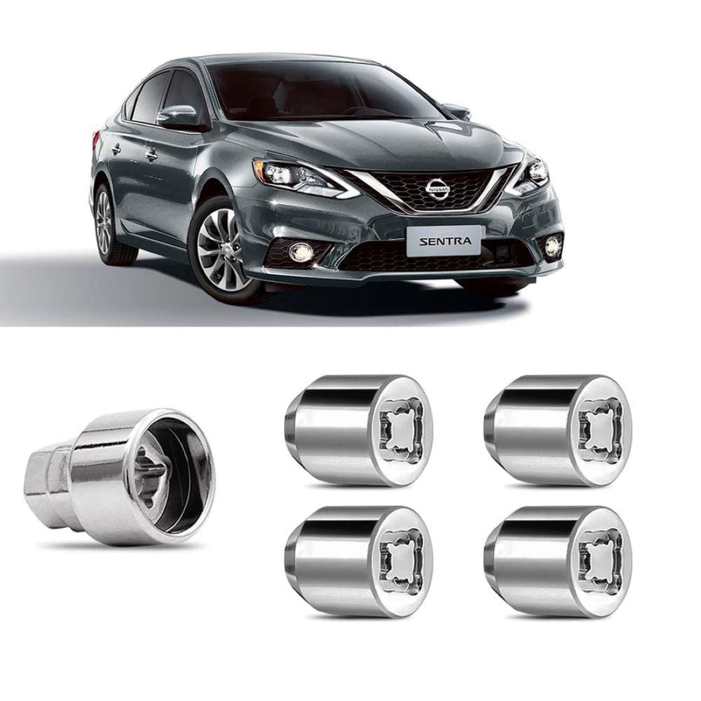 Jogo Porca Antifurto Nissan Sentra M12x1,5