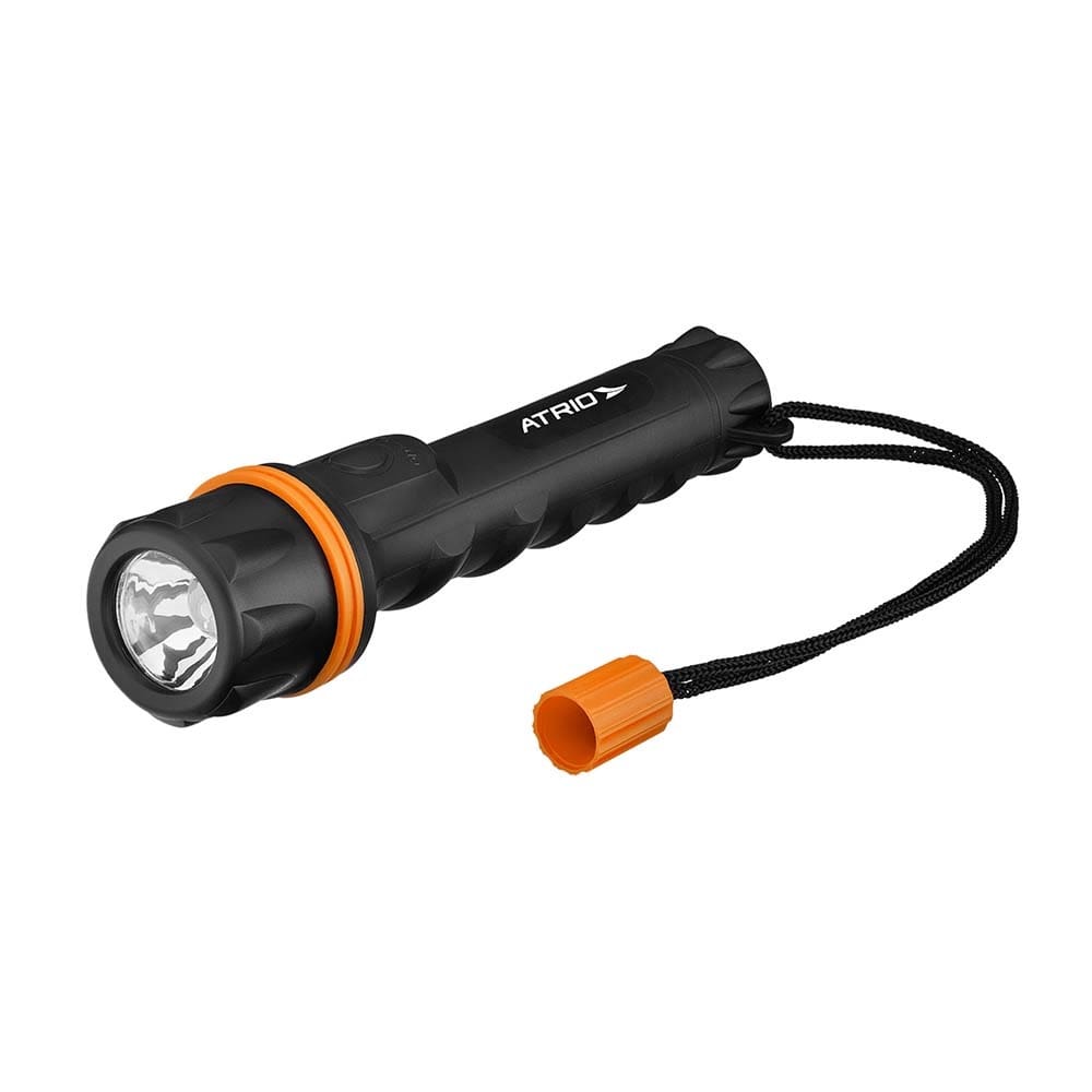 Lanterna LED a Pilha 20 Lumens Esportiva Preto Atrio