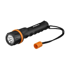 Lanterna LED a Pilha 20 Lumens Esportiva Preto Atrio