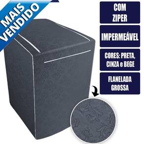 Capa Máquina De Lavar Electrolux Brastemp Consul 13 Á 17Kg