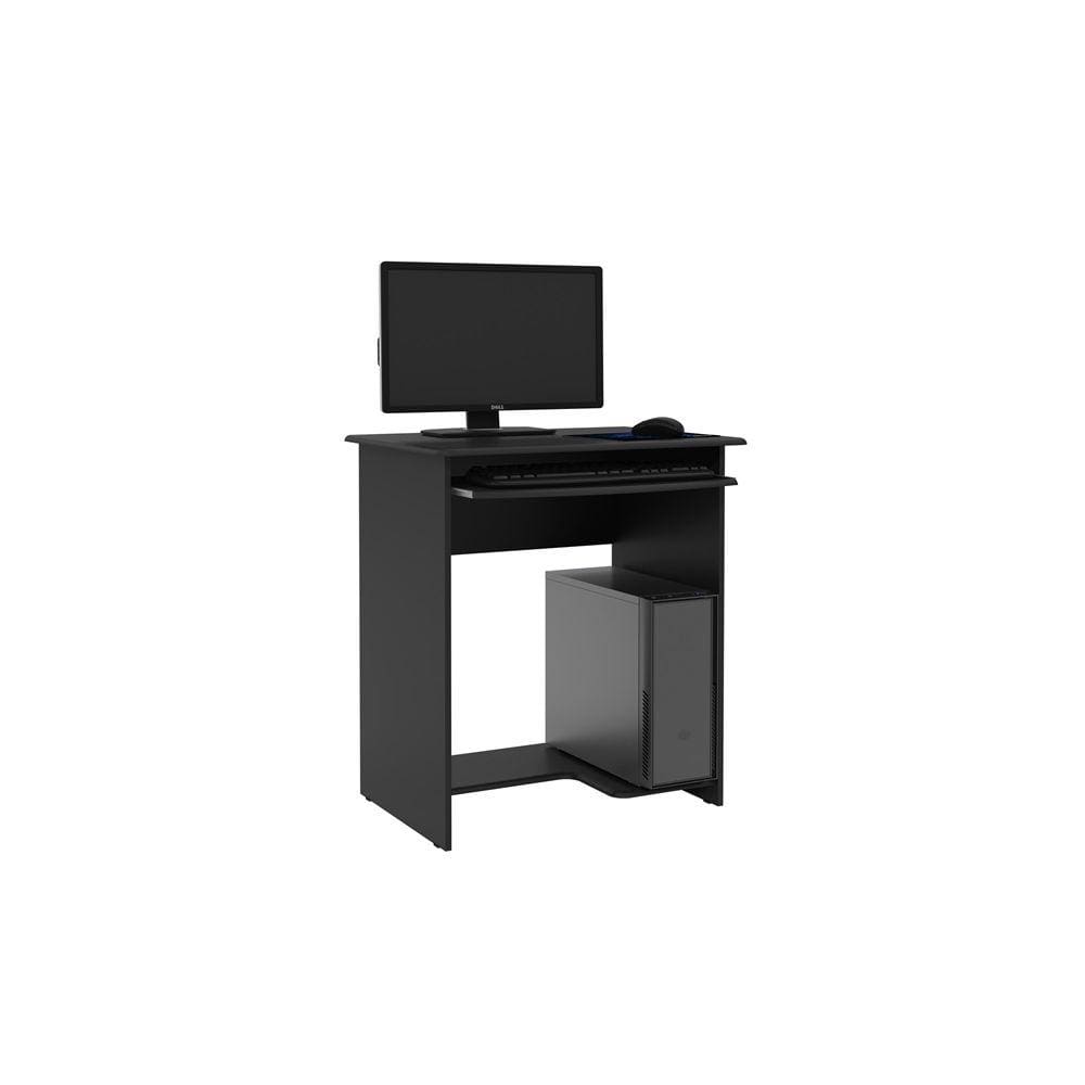 Mesa Para Computador Pratica Preto – EJ Moveis
