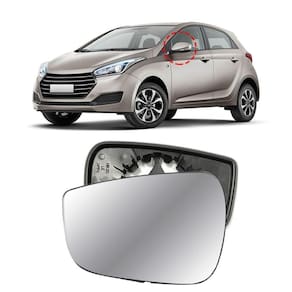 Lente Retrovisor Hyundai HB20 2012 a 2019 Esquerdo