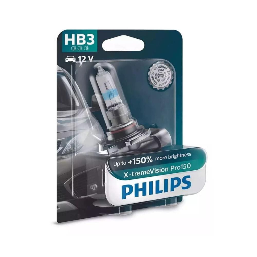Lâmpada Philips X-tremeVision Pro150 Halógena HB3