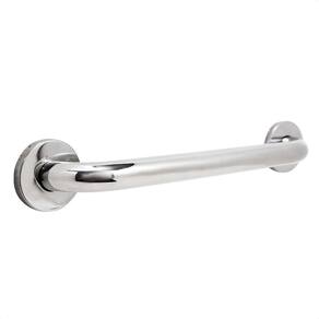 Barra De Apoio Tubular Em Inox Polido Diâmetro 1.1/4 De 40cm