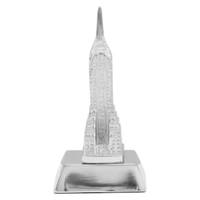 Home&Co Tourism Adorno 17X9x7cm Alumínio Prata