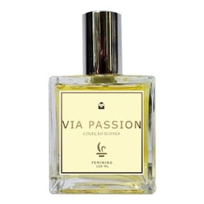 Perfume Floral Via Passion 100ml - Feminino - Coleção Ícones