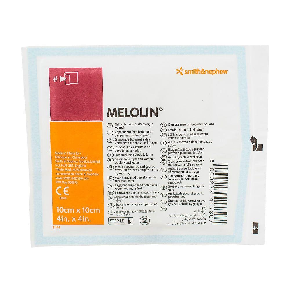 Curativo Melolin 10cmx10cm com 1 Unidade